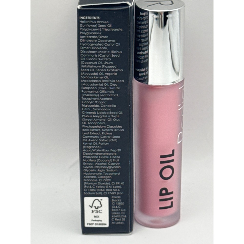 Rodial Lip Oil With Collagen Hydrating Plumping Natural Oils Soft Pink Shade NIB - Picture 5 of 6